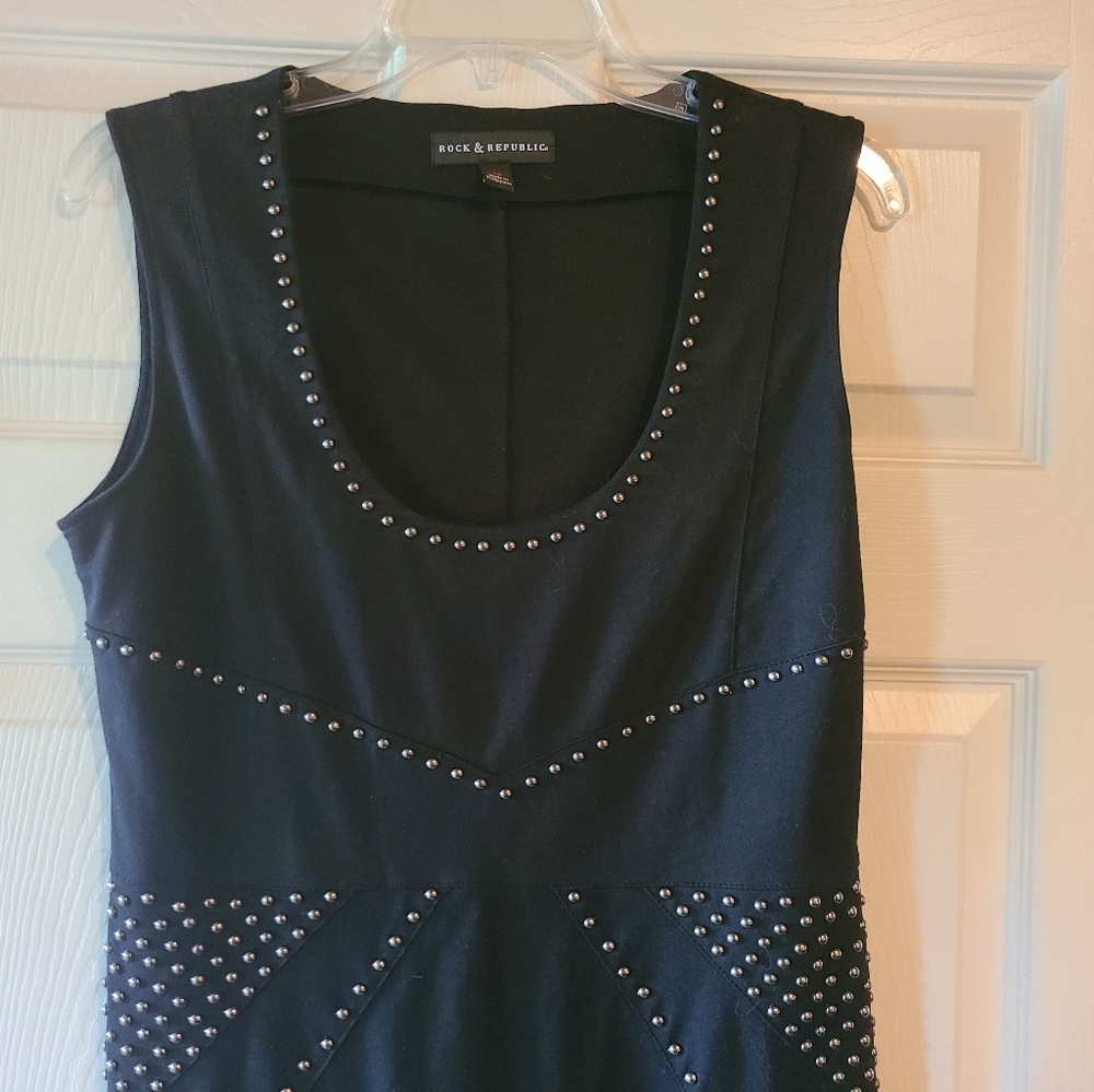 Rock and Republic grommet studded dress